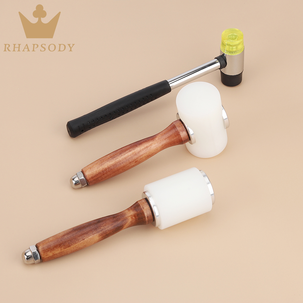 Woodworking Tool Stores - 革製クラフトカービングハンマー、牛革パンチ、切断と縫製、DIY作業用サドル作りツール、クラフトツールとサプライキット