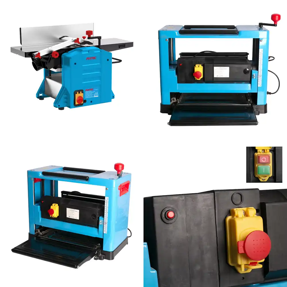 Woodworking Workshop Design - このプロ仕様の木工用表面プレーナージョインターは、ワークショップでの過酷なベンチトップ用途向けに設計されています。