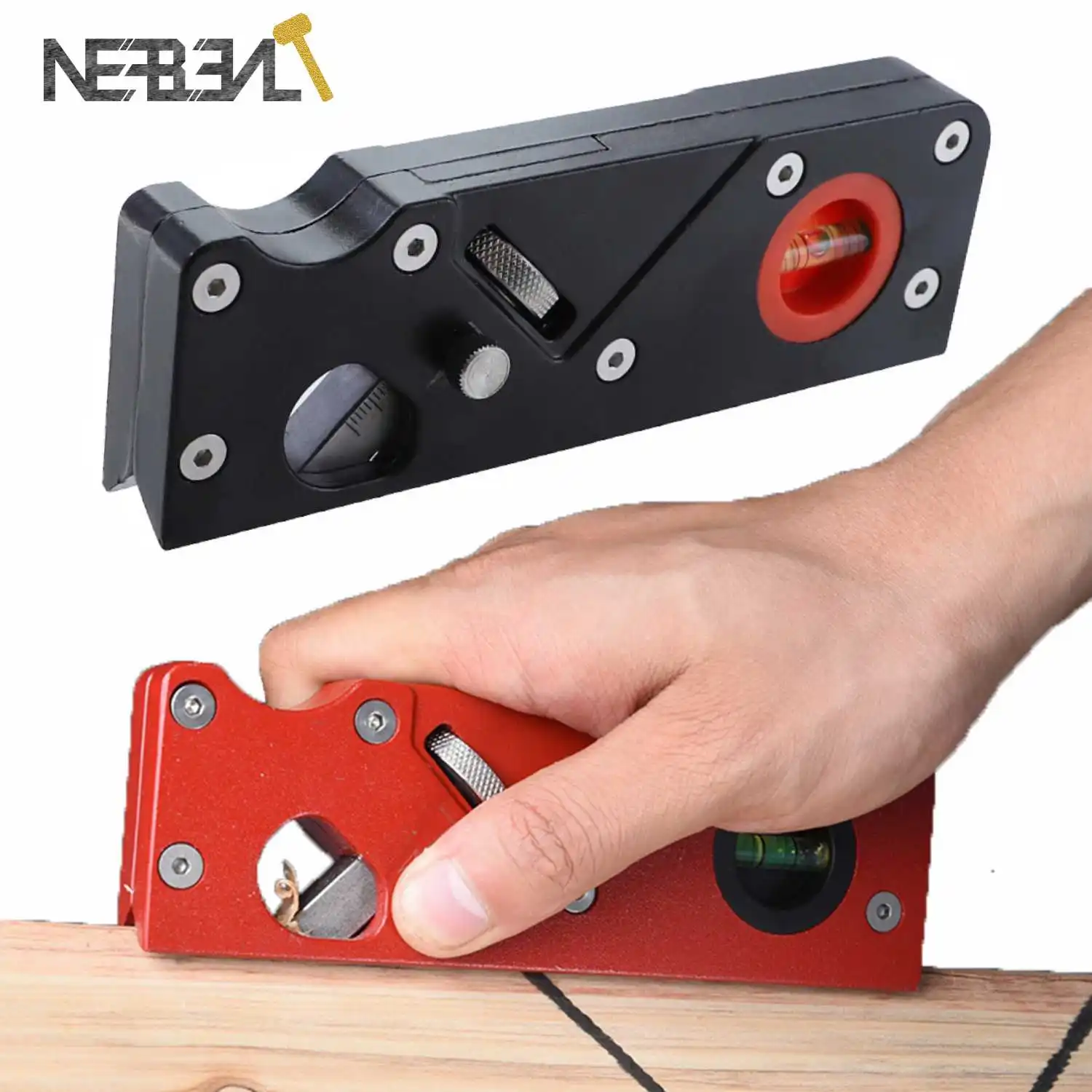 Woodworking Edge Corner Planer - 多角度木工ハンドプレーン-調整可能な45度ベベルトリミングツール、面取り、平面化、丸角仕上げ用