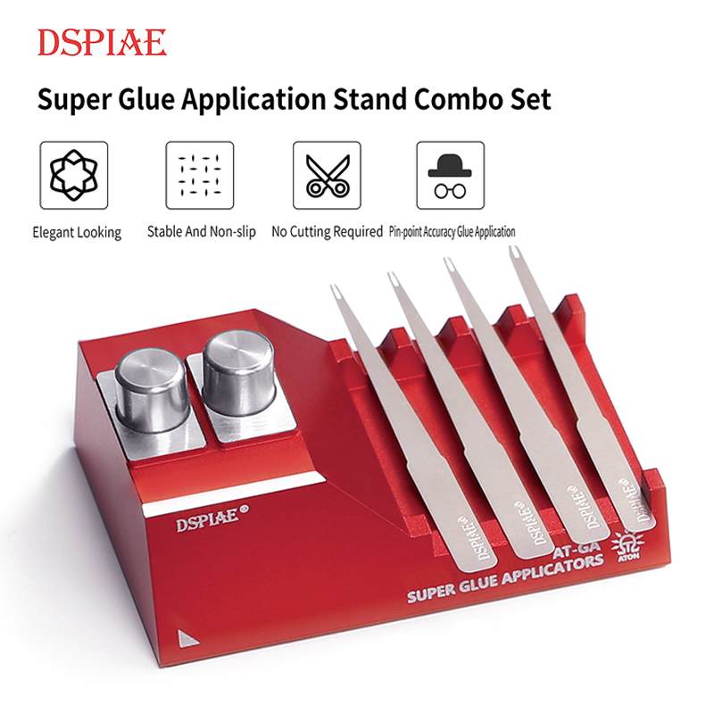 Woodworking Glue Applicator - DSPIAE AT-GA スーパー接着剤アプリケーションスタンドコンボセットミリタリーモデル作成ツールレトロフィットコラージュガンダムホビー DIY