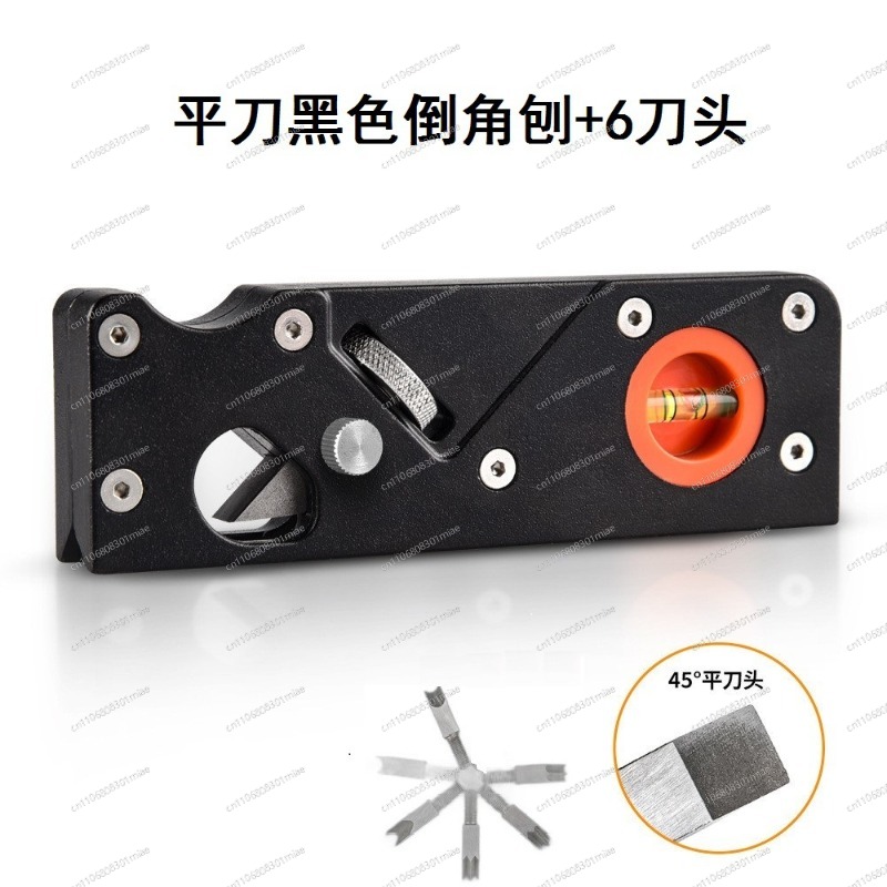 Woodworking Edge Corner Planer - 多刃面取りカンナセット 木工用エッジトリミングカンナ 手カンナ 45度ベベルコーナー除去ツール