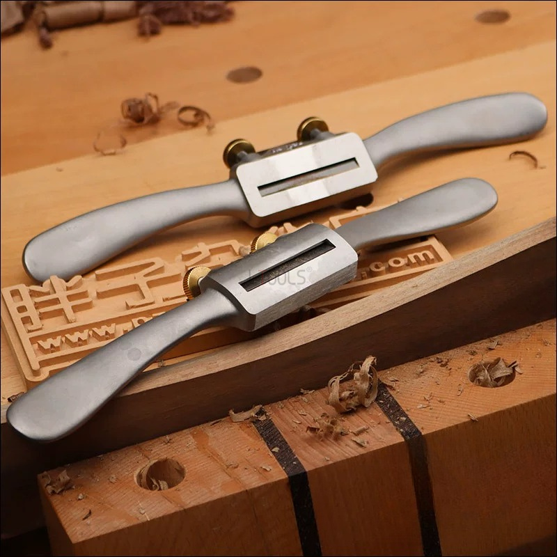 Spoke Shave Round - ステンレス鋼製調整可能スポークシェーブフラットラウンドベース木工用プレーン曲面木材整形トリミングハンドクラフトツール