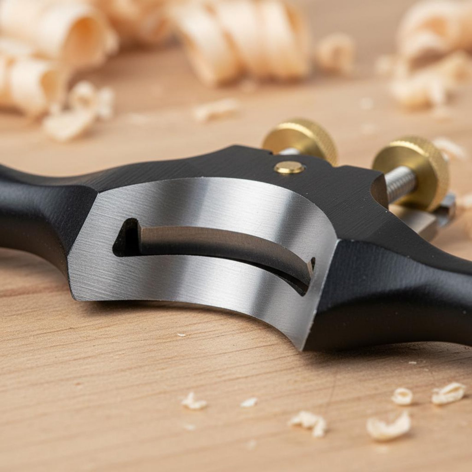 Spoke Shave Round - 凹型スポークシェーブシャープブレード丸め加工用プレーン木製ダボシェイパー耐摩耗性木工ツールハンドル作成用に簡単に調整可能