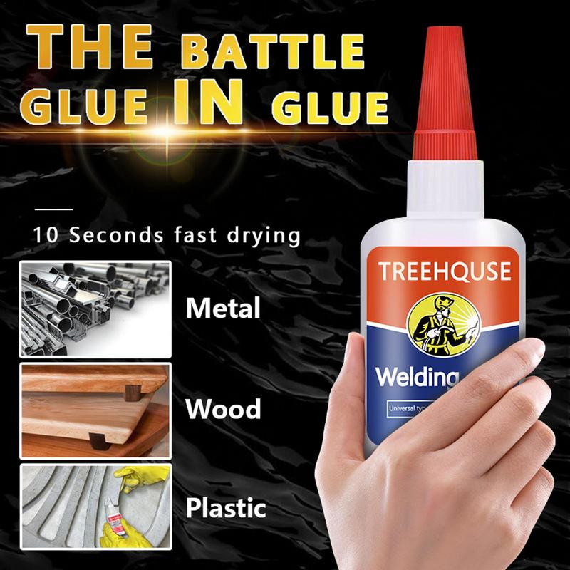 Woodworking Glue Applicator - 金属接着剤ヘビーデューティ防水 50 ミリリットル金属溶接接着剤ノズルアプリケーター付きインスタントボンド溶接金属修理接着剤速乾性