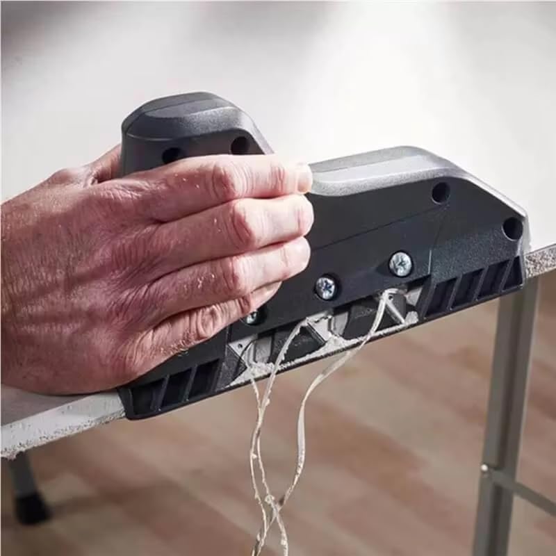 Woodworking Edge Corner Planer - 石膏ボードクイックカッター、ボードエッジャー、高速カッタープレーナー、ドライウォールウッドエッジャー、面取りツール、木工用ハンドカッティングアングルツール