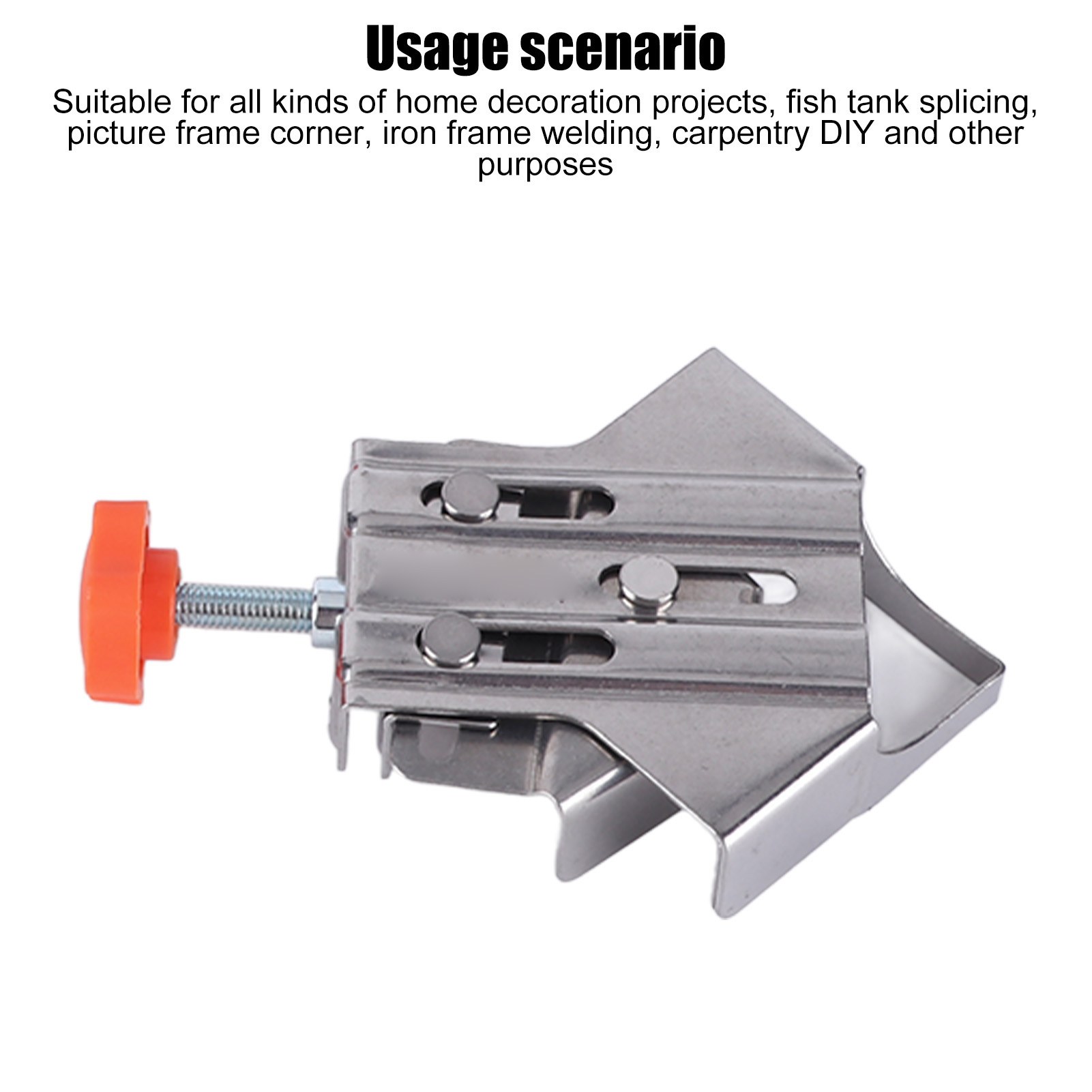 4個のステンレス鋼90度直角コーナークランプ、精密木工やキャ - Woodworking Right Angle Clamp のレビューと価格