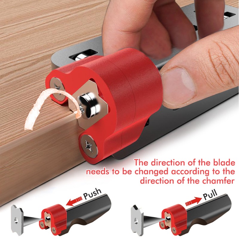 木工用エッジトリミングナイフ ハンドツール 木工バリ取り面取 - Woodworking Edge Corner Planer のレビューと価格
