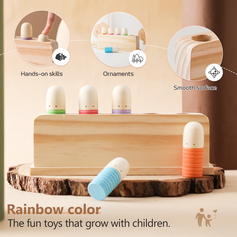 子供のための木製の顔の認識のおもちゃ,さまざまな色のトレーニ - Woodworking For Kids のレビューと価格