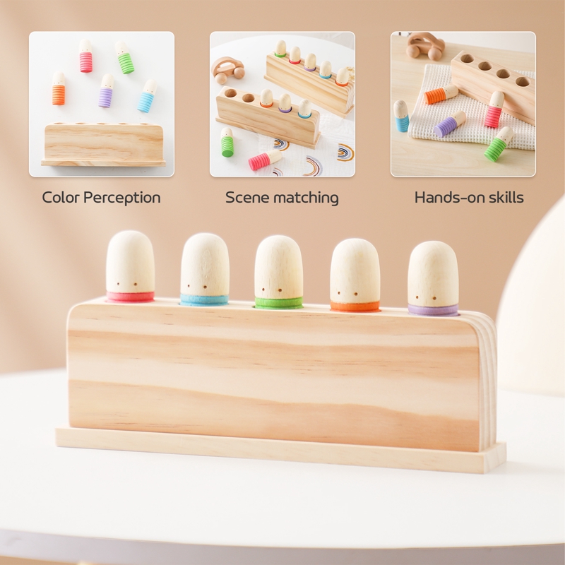 子供のための木製の顔の認識のおもちゃ,さまざまな色のトレーニ - Woodworking For Kids のレビューと価格