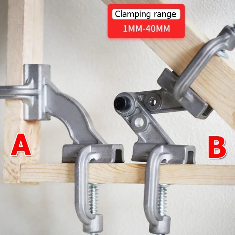 10-180度調整可能な直角コーナークランプ高速締め付け多目 - Woodworking Right Angle Clamp のレビューと価格