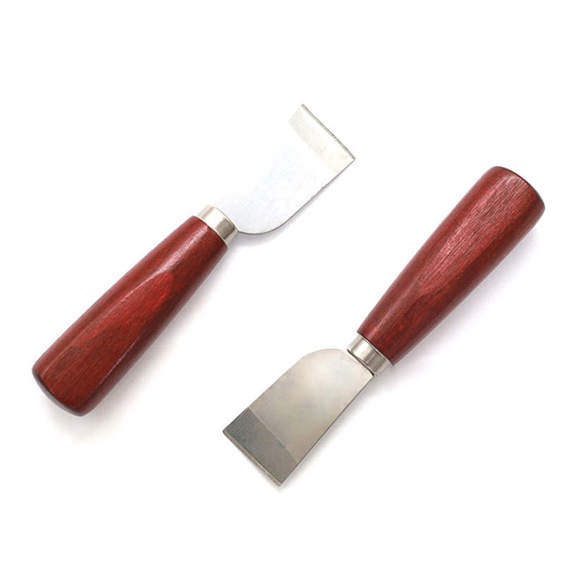 新しいDIYレザークラフトツール木製ハンドルステンレス鋼レザ - Woodworking Tool Stores のレビューと価格
