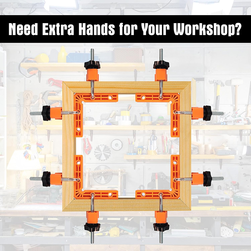 3/4/6/8インチ 90 °   直角ロケータークランプ木 - Woodworking Right Angle Clamp のレビューと価格
