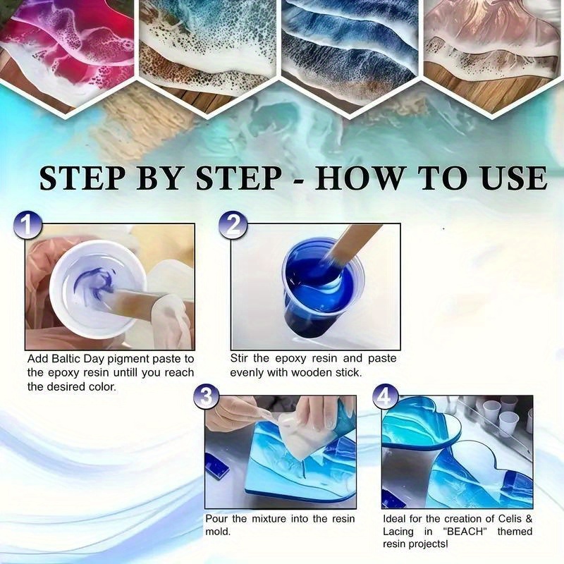24色/8色 5グラム 0. さまざまな色の真珠光沢マイカパ - Woodworking Epoxy のレビューと価格