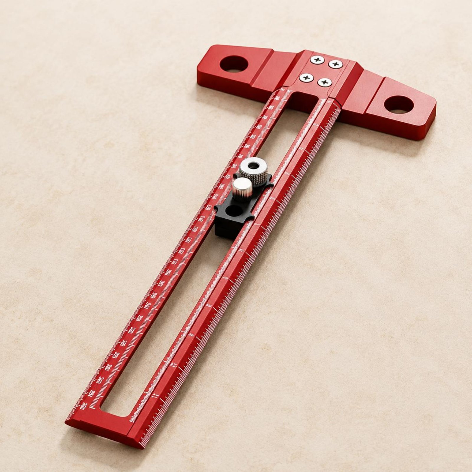 T字定規 ドリル穴ガイド 大工用T定規 木工マーキングゲージ - Woodworking Workshop Design のレビューと価格
