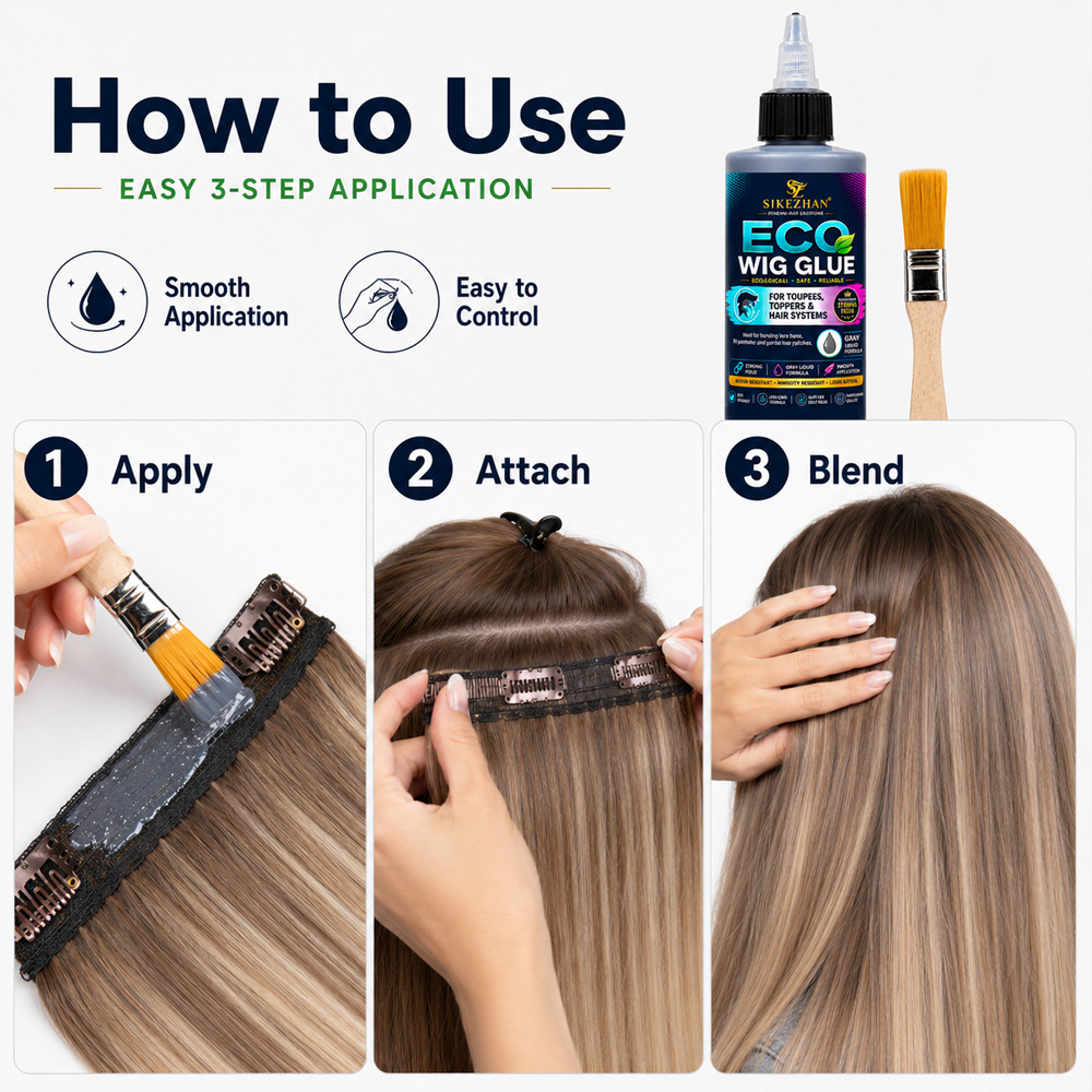 SIKEZHAN グレー液体ウィッグ接着剤 アプリケーターブ - Woodworking Glue Applicator のレビューと価格