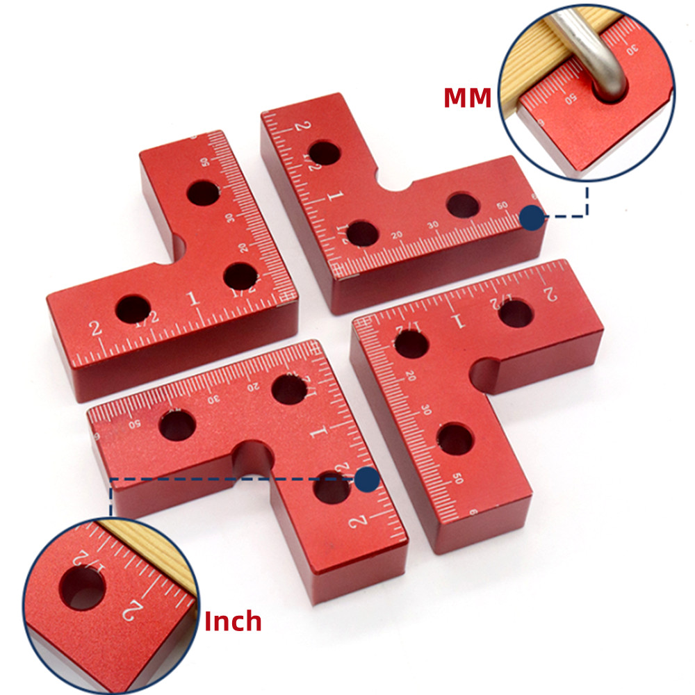 アルミニウム合金測位パネル,タイル,補助,固定クリップ - Woodworking Right Angle Clamp のレビューと価格