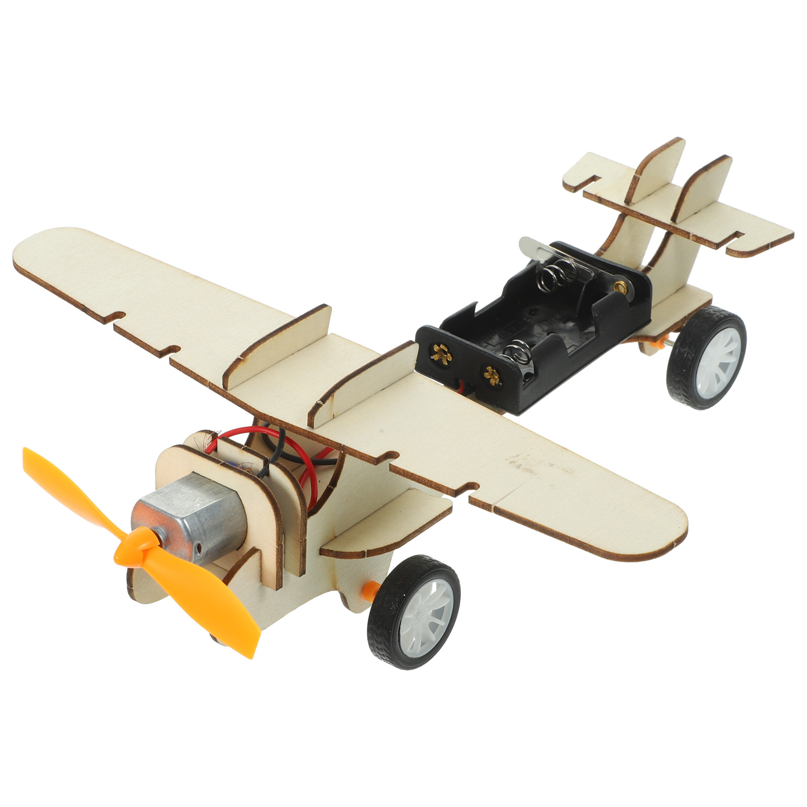 1セット木製グライダー飛行機DIY科学キット子供向けインタラ - Woodworking For Kids のレビューと価格