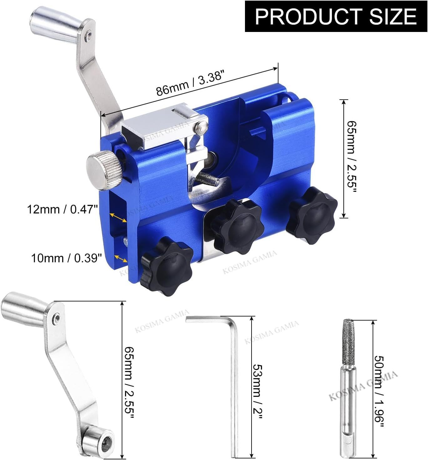 携帯用手動チェーンソーブレード研磨ツール、バリ取り砥石、クリ - Woodworking Manufacturing のレビューと価格