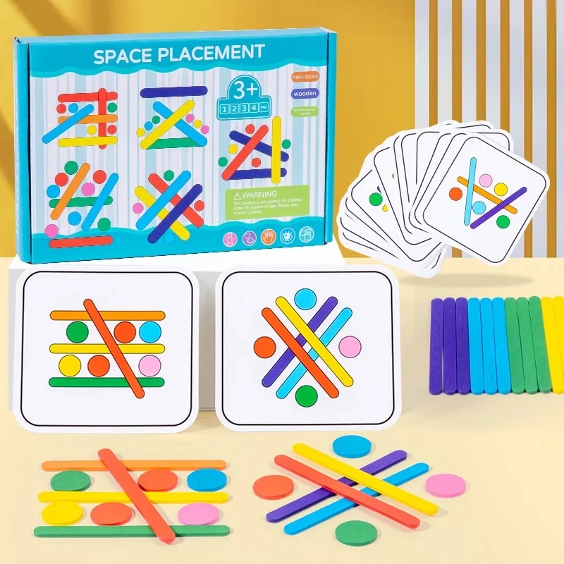 子供レインボースティック思考パズル木製 DIY アイスクリー - Woodworking For Kids のレビューと価格