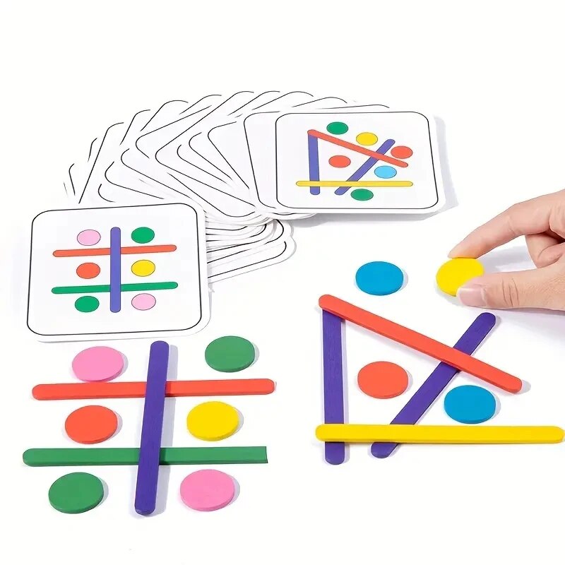 子供レインボースティック思考パズル木製 DIY アイスクリー - Woodworking For Kids のレビューと価格
