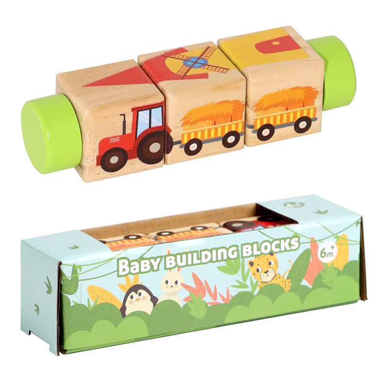 1 個ベビー木製回転動物マッチング木製パズルおもちゃ早期教育 - Woodworking For Kids のレビューと価格