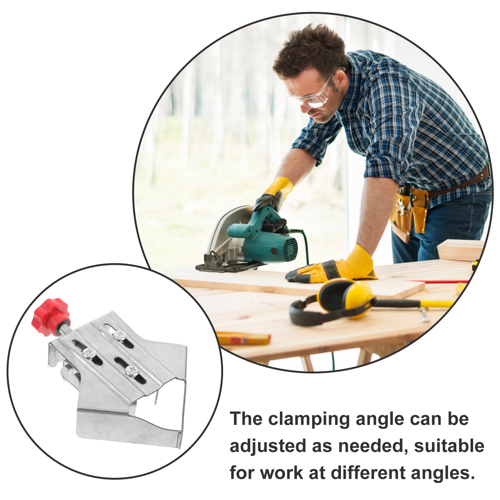 2 個直角クランプステンレス鋼クイックロックコーナークリップ - Woodworking Right Angle Clamp のレビューと価格