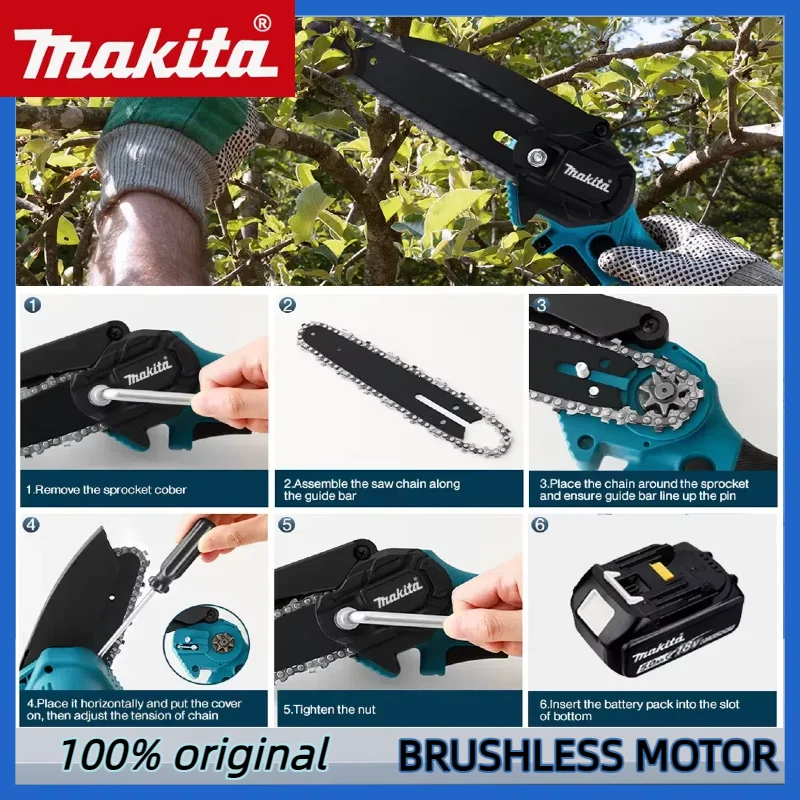 マキタ 6 インチチェーンソー木材伐採電動のこぎりハンドヘル - Woodworking Tool Stores のレビューと価格