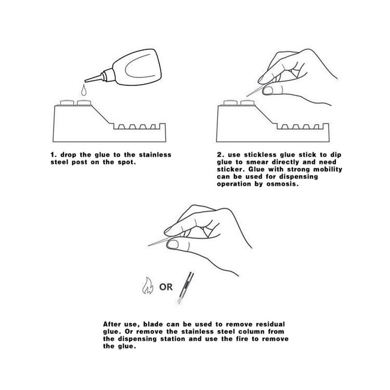 DSPIAE AT-GA スーパー接着剤アプリケーションスタ - Woodworking Glue Applicator のレビューと価格
