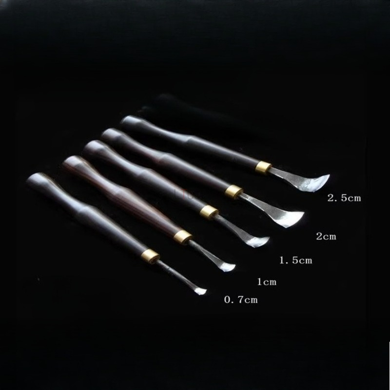 木工 DIY スプーン掘りナイフ精密彫刻特殊曲面ナイフプロの - Woodworking Manufacturing のレビューと価格