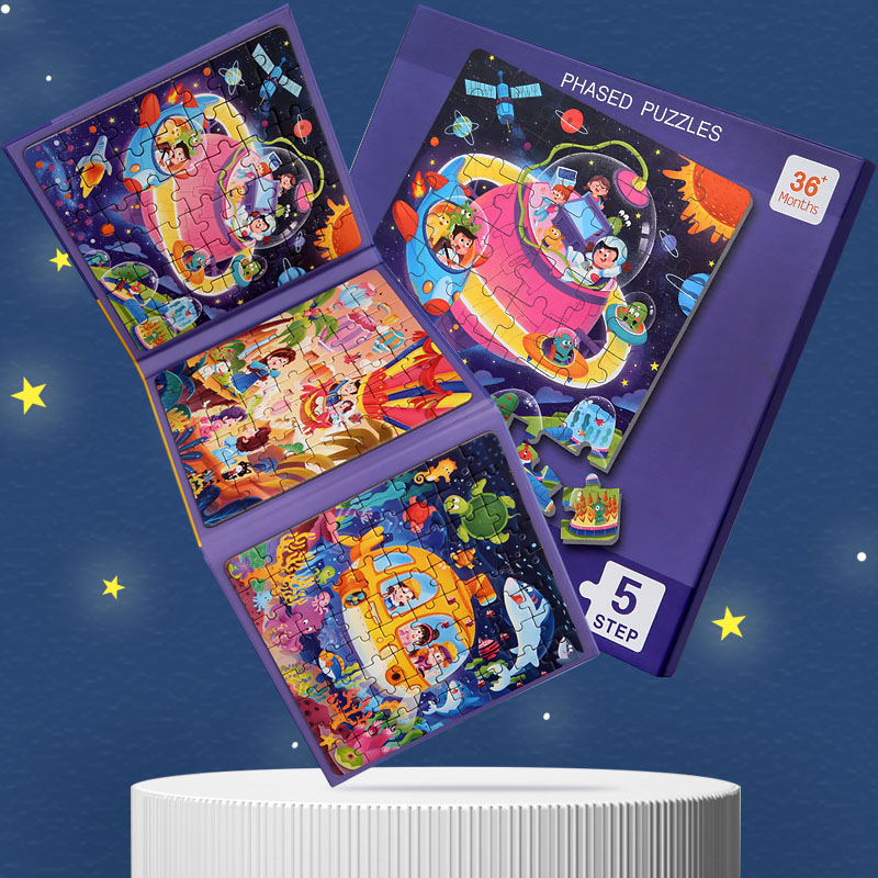 子供用磁気木製パズル漫画柄ビジーブックジグソーパズルゲーム子 - Woodworking For Kids のレビューと価格