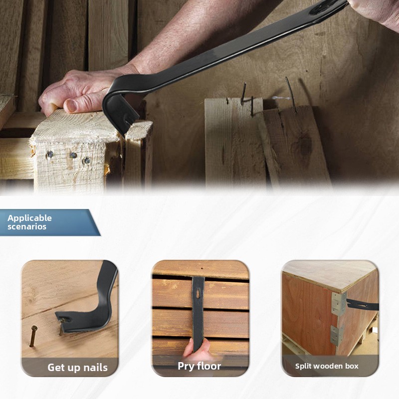 バール高炭素鋼釘抜きリムーバー木箱オープナー解体ツール人間工 - Woodworking Tool Stores のレビューと価格