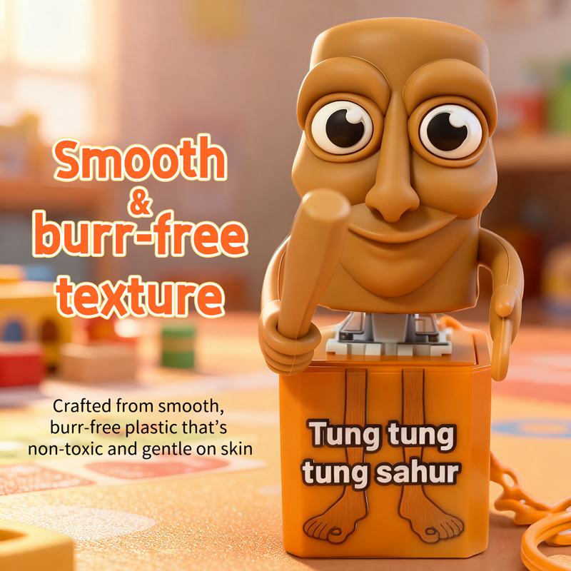 タンタンタン サフールキーホルダー 木製スティックマンボタン - Woodworking For Kids のレビューと価格