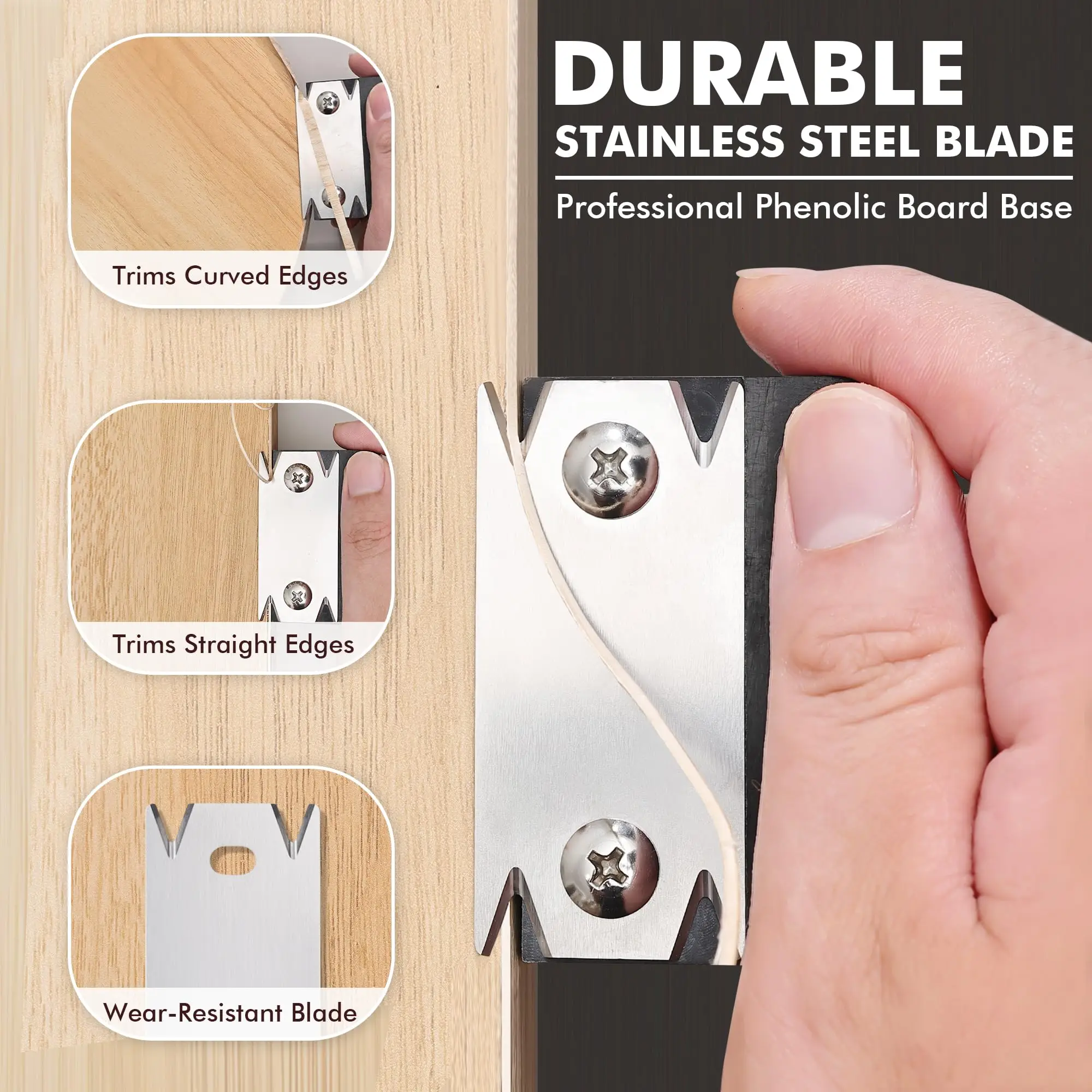トリマー 木材面取り フィレットスクレーパー ボードバリ取り - Woodworking Edge Corner Planer のレビューと価格