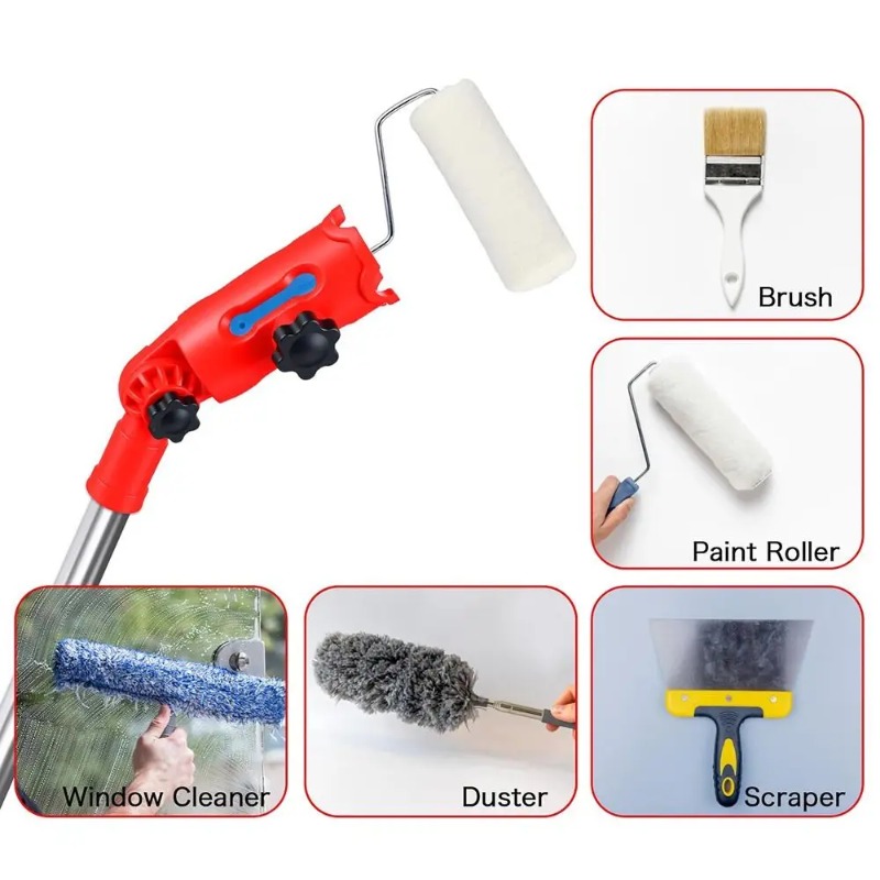多角度ペイントブラシエクステンダー180 °   回転式高天 - Woodworking Tool Stores のレビューと価格