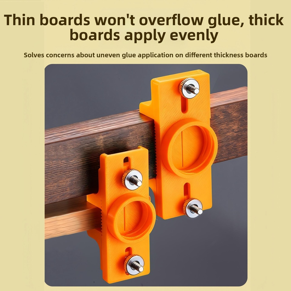 1/2 個調整可能な木工エッジバンディング接着剤塗布ツール  - Woodworking Glue Applicator のレビューと価格
