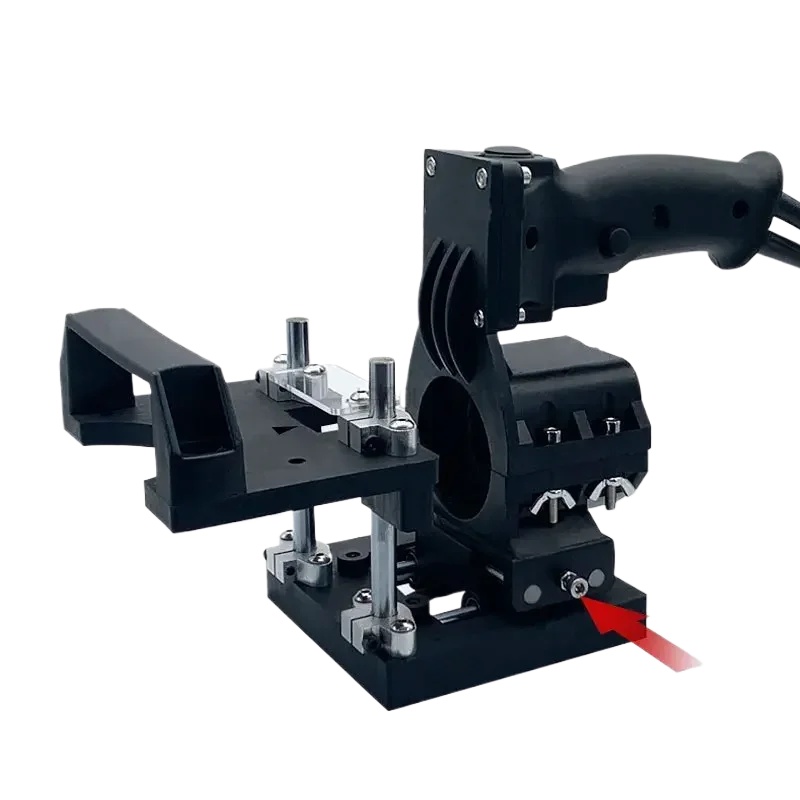 プロの木工スロッティングマシン,小さな溝付きフレーム型,ブラ - Woodworking Manufacturing のレビューと価格