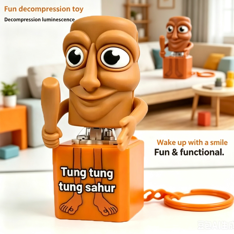 新しいタンタンタンサハルキーホルダー木製スティックマンボタン - Woodworking For Kids のレビューと価格