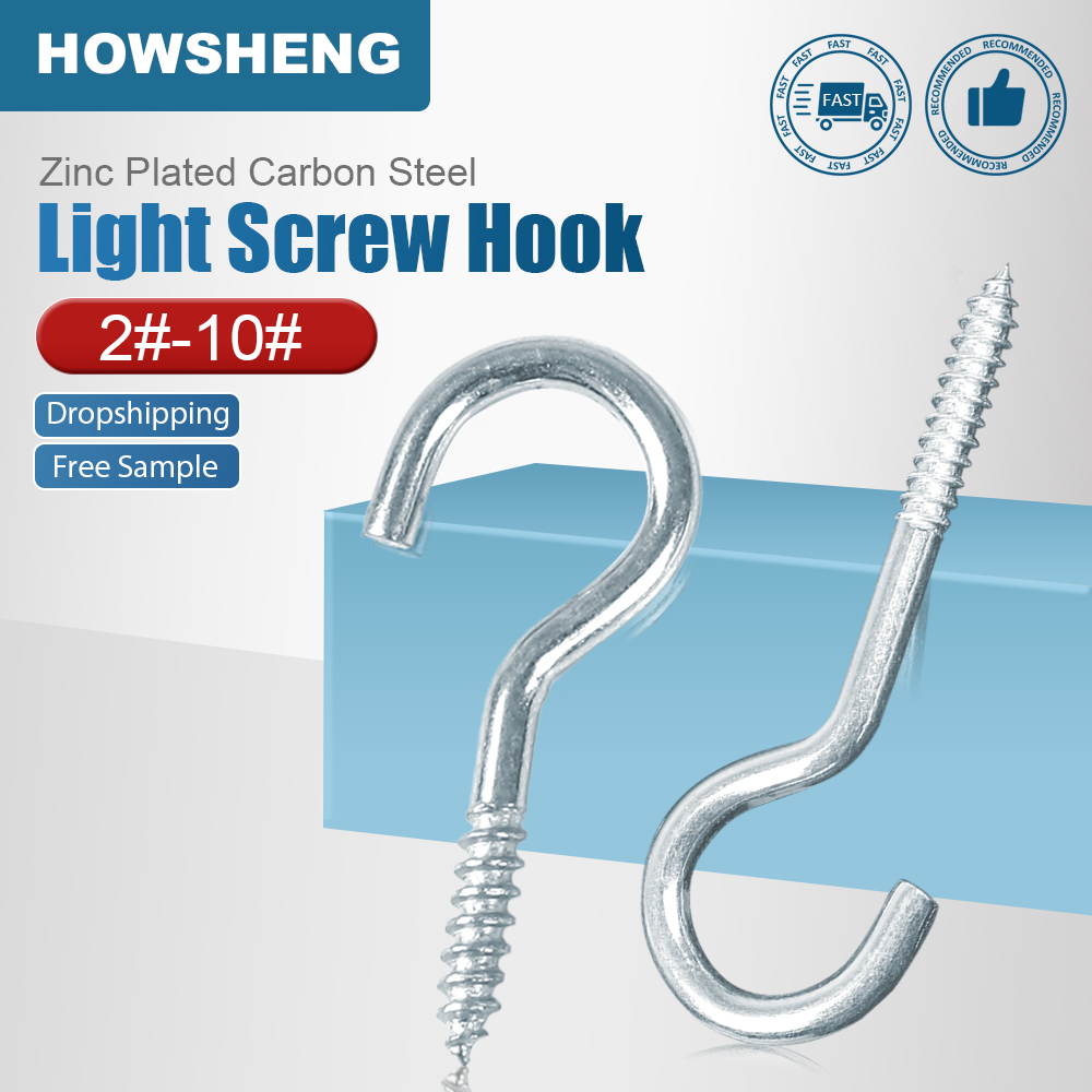 Howsheng-羊目ランプフックねじ、疑問符フック、セルフ - Woodworking Questions のレビューと価格