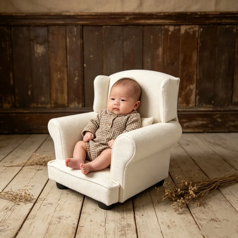 赤ちゃんの写真撮影ソファチェアベッド新生児スタジオアクセサリ - Woodworking For Kids のレビューと価格