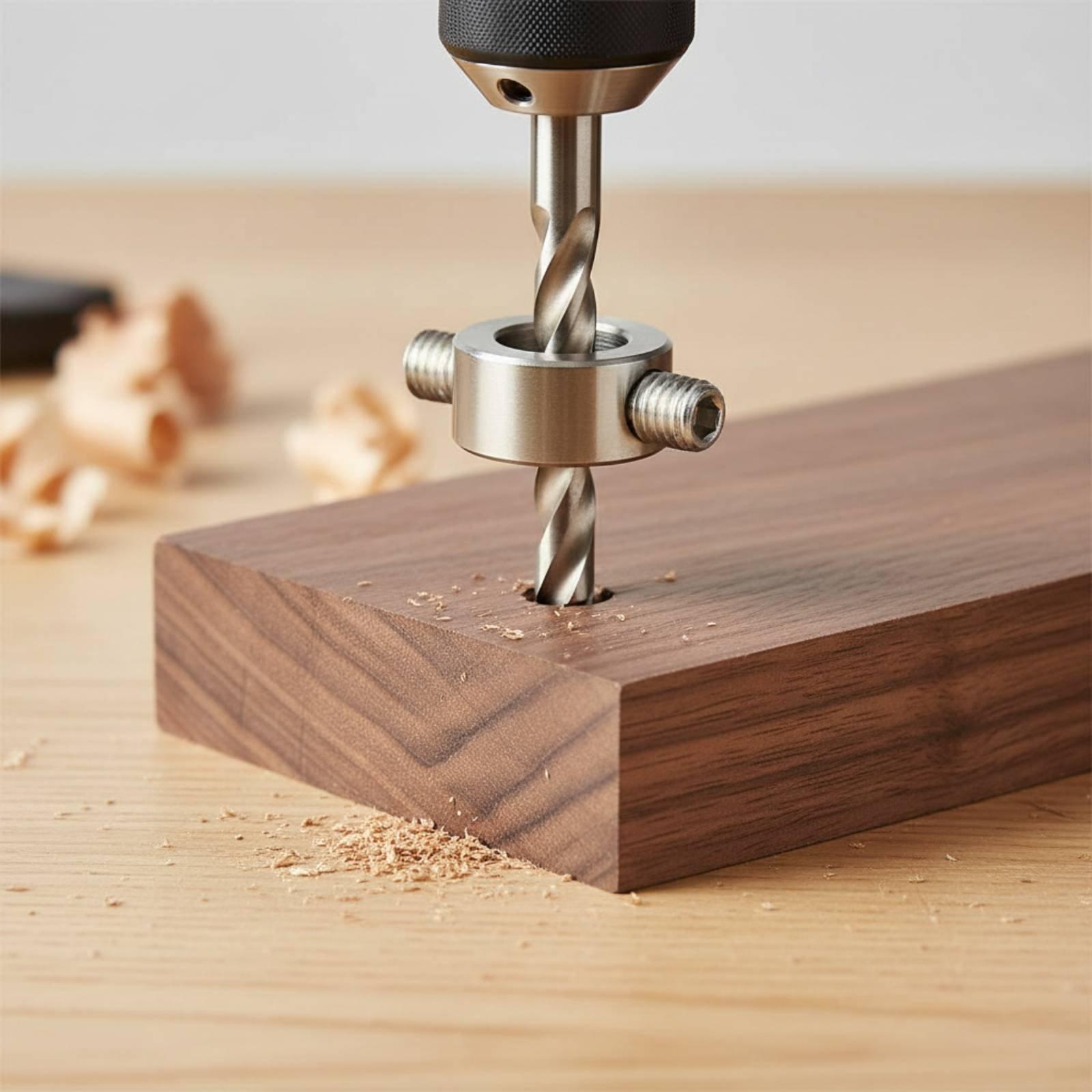 ボーリングツールストップ ダブルスクリューデザイン ドリル深 - Woodworking Workshop Design のレビューと価格