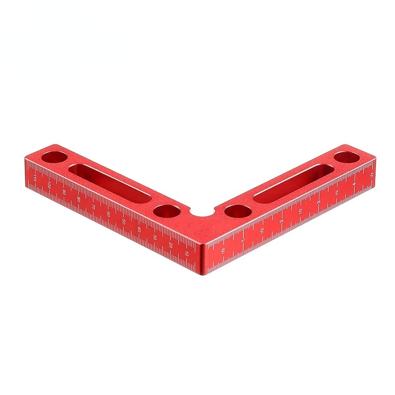 1/2pc 90度位置決め正方形直角クランプアルミLブロック - Woodworking Right Angle Clamp のレビューと価格