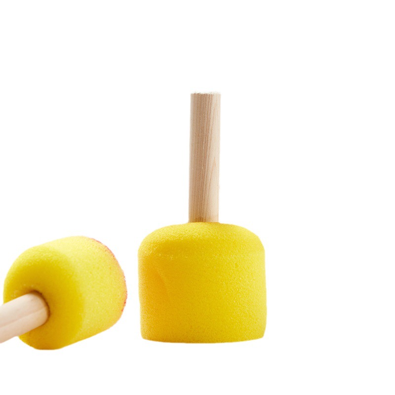10個セット 木製ハンドル きのこ型スポンジブラシ 子供DI - Woodworking For Kids のレビューと価格