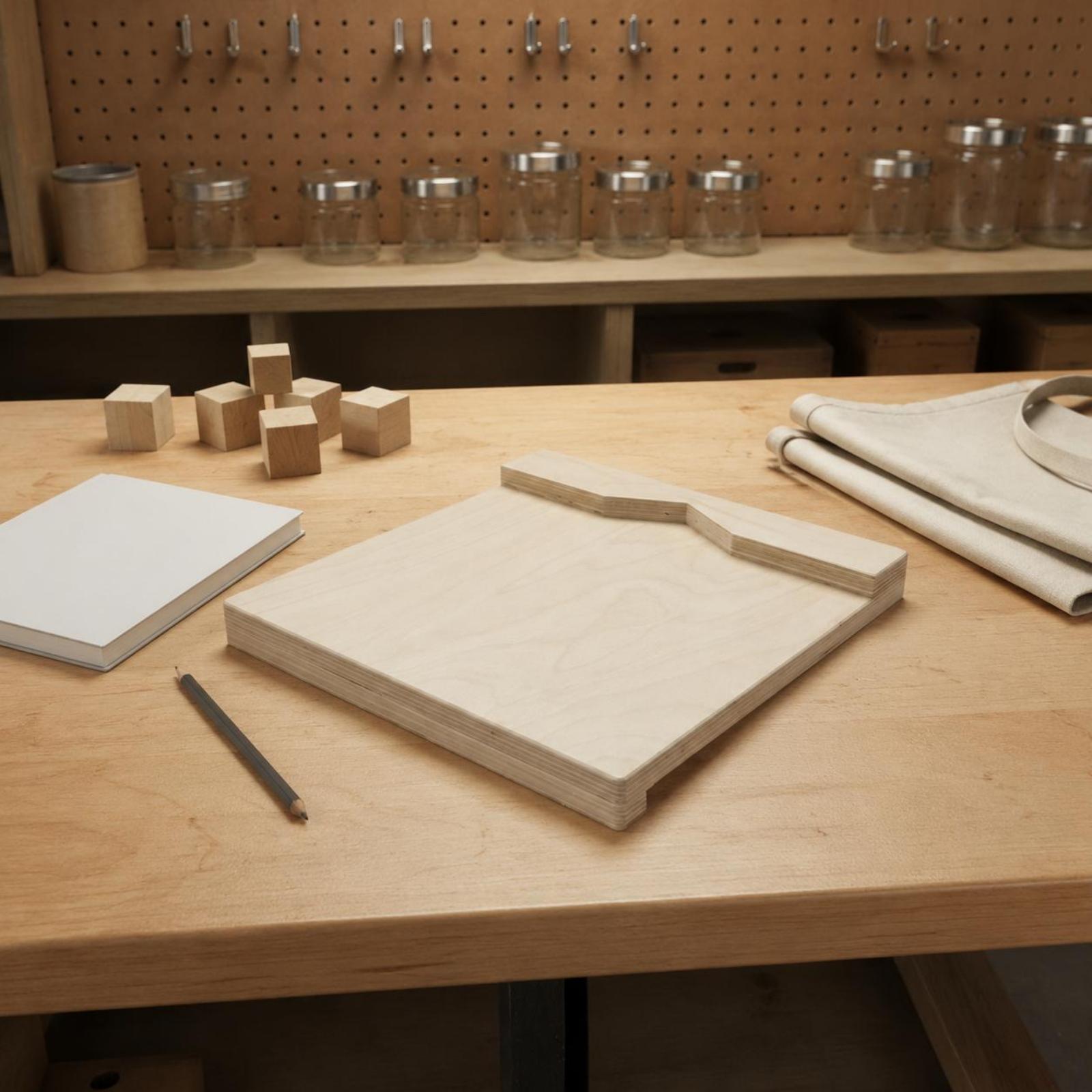 コンパクトな彫刻用固定具、バーチ材の彫刻デザイン補助具、作業 - Woodworking Workshop Design のレビューと価格