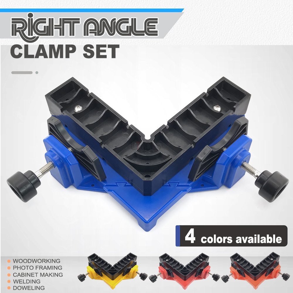 90度直角クランプセット木工コーナークランププレート固定クラ - Woodworking Right Angle Clamp のレビューと価格