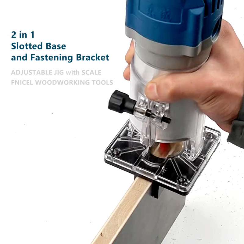 固定切断機,2-in-1,スロットに固定される65mmパッド - Woodworking Manufacturing のレビューと価格