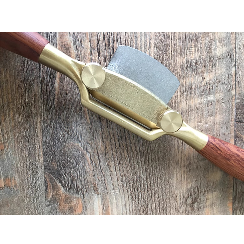 木工ハンドプレーナースポークシェーブブロンズフラットとラウン - Spoke Shave Round のレビューと価格